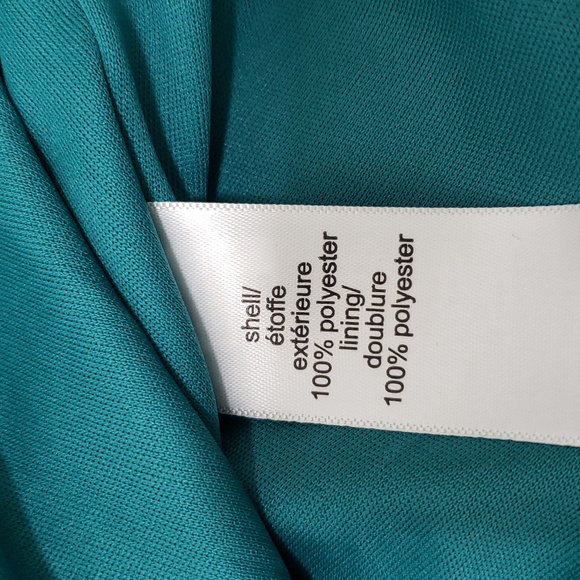 NWT Maurice Beautiful Side Slit Off Shoulder Flowy Floral Lined Maxi Dress - Picture 6 of 9